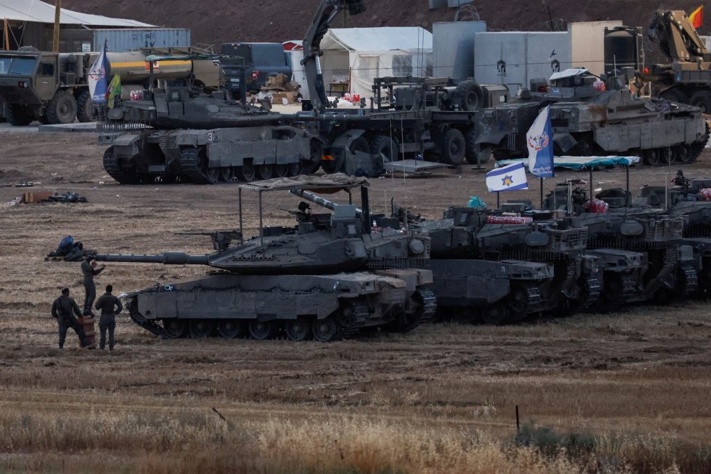 forca-de-defesa-de-israel-inicia-operacoes-terrestres-pelo-norte-e-sul-de-gaza