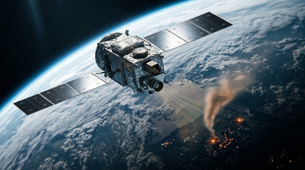 satelites-conseguem-detectar-grandes-vazamentos-de-metano-do-espaco-e-localizar-emissoes-invisiveis-em-instalacoes-industriais