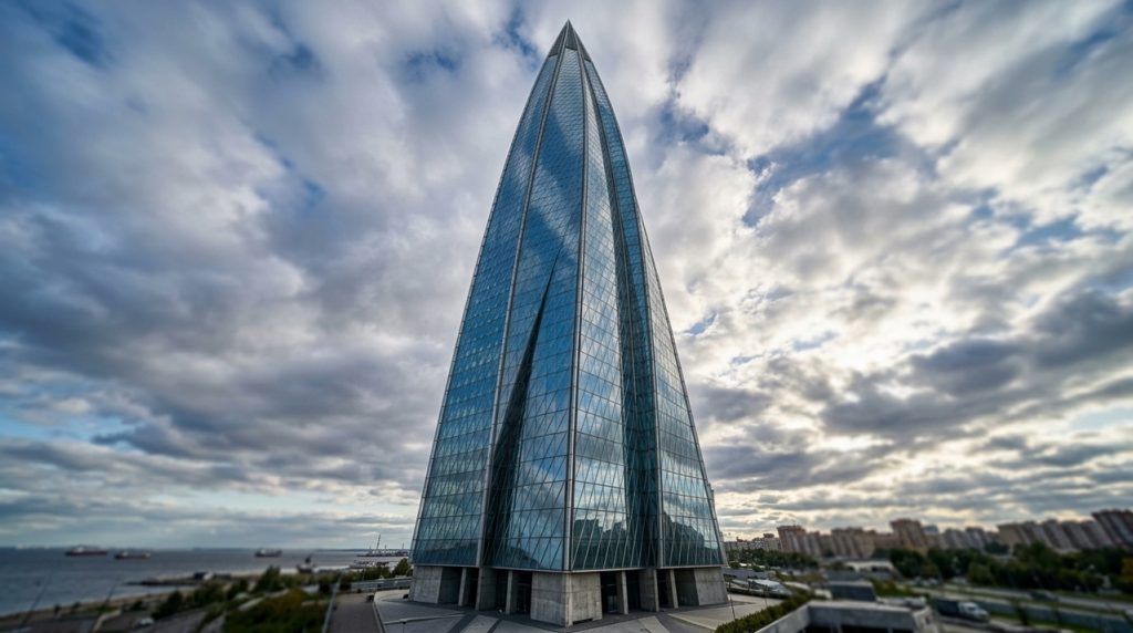 uma-torre-de-462-metros-gira-sobre-sao-petersburgo-e-usa-sua-forma-torcida-para-reduzir-a-forca-do-vento