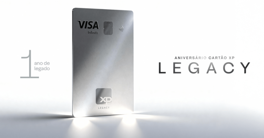 xp-celebra um-ano do-cartao xp legacy com campanha-especial-de beneficios