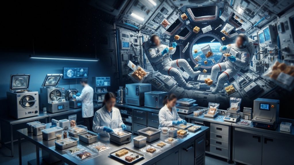 cientista-de-comida-espacial-cria-refeicoes-que-nao-soltam-migalhas-e-precisam-continuar-saborosas-depois-de-anos-armazenadas
