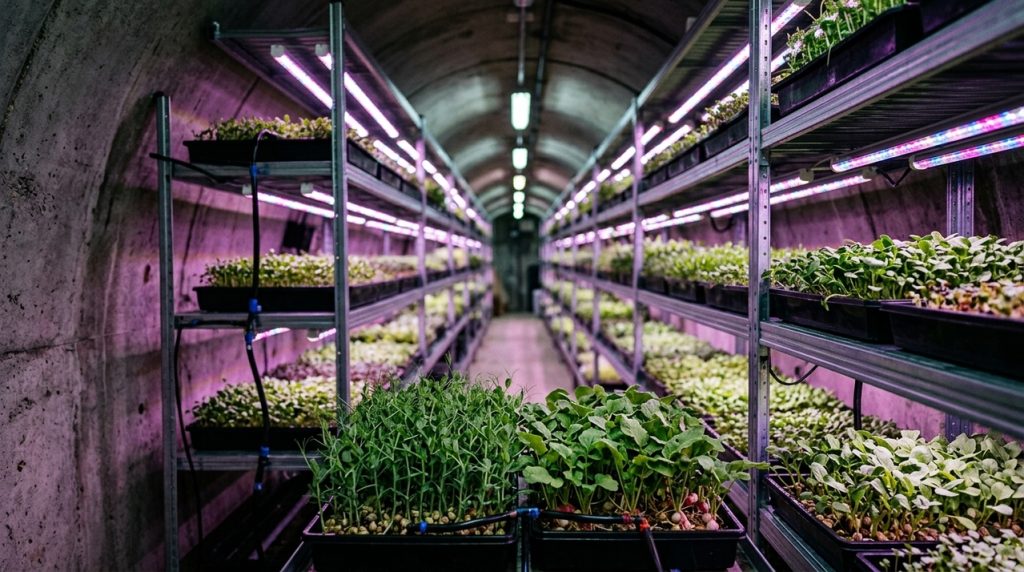 fazendas-subterraneas-transformam-antigos-tuneis-em-areas-de-cultivo-com-luz-artificial-e-ambiente-controlado
