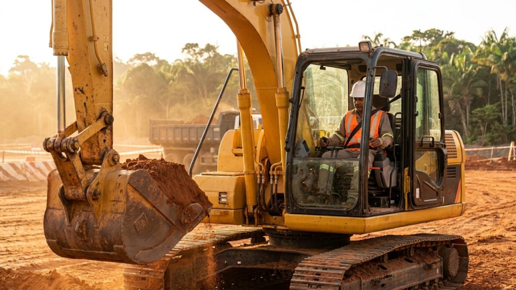 operador-de-maquinas-pesadas-trabalha-com-equipamentos-que-movimentam-toneladas-de-material